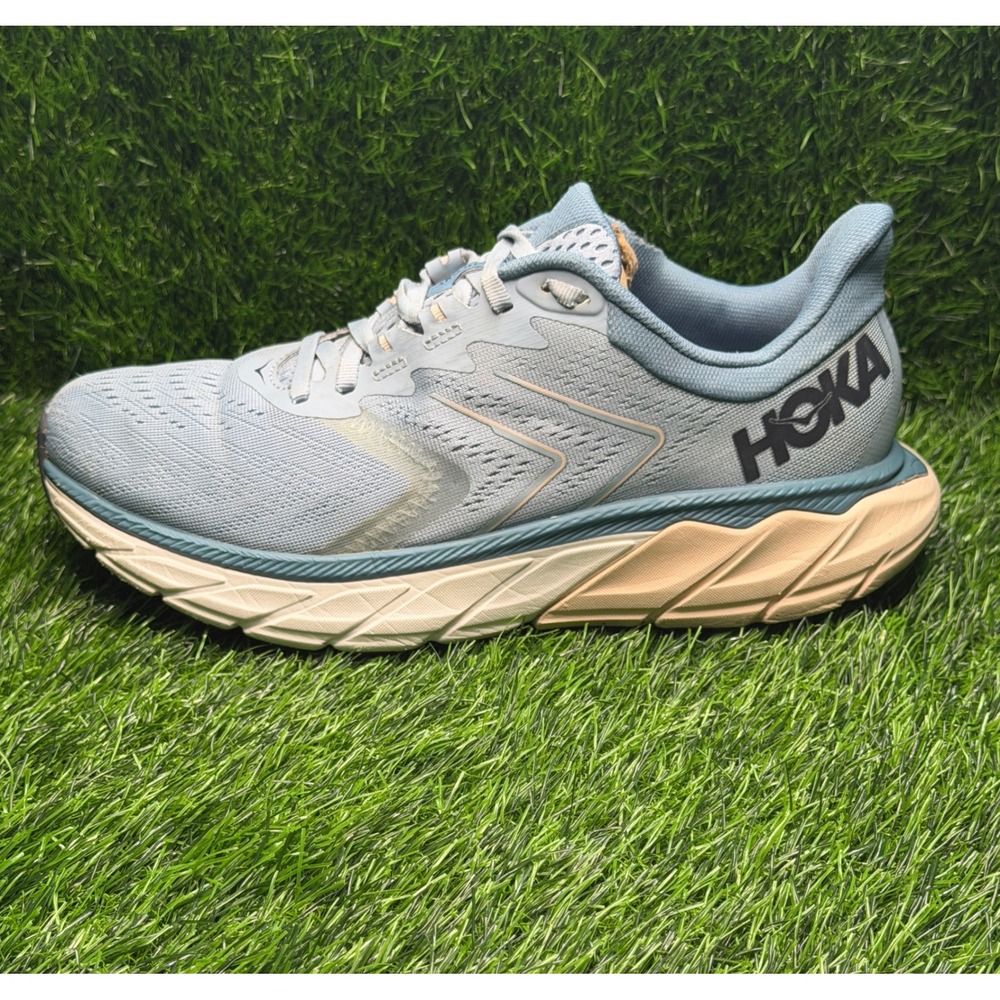 Hoka One One Arahi 5 Womens 9B Blue Fog Provincial Blue Running Shoes 1115012